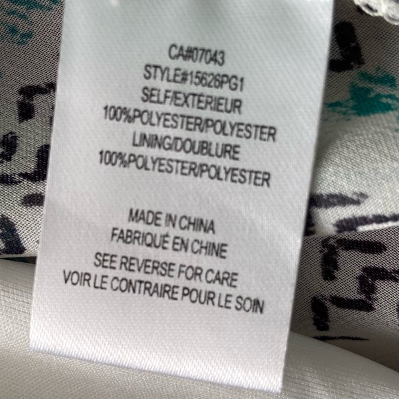 Daniel Rainn women sheer lined tank top adjustable straps blouse. Size S. Used.. - Picture 8 of 8